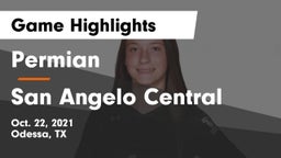 Permian  vs San Angelo Central  Game Highlights - Oct. 22, 2021