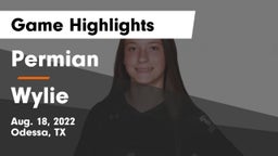 Permian  vs Wylie  Game Highlights - Aug. 18, 2022
