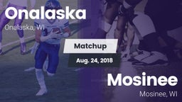 Matchup: Onalaska  vs. Mosinee  2018