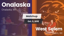 Matchup: Onalaska  vs. West Salem  2018