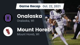 Recap: Onalaska  vs. Mount Horeb  2021