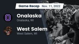 Recap: Onalaska  vs. West Salem  2022