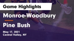 Monroe-Woodbury  vs Pine Bush  Game Highlights - May 17, 2021