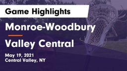 Monroe-Woodbury  vs Valley Central  Game Highlights - May 19, 2021