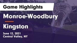 Monroe-Woodbury  vs Kingston Game Highlights - June 12, 2021