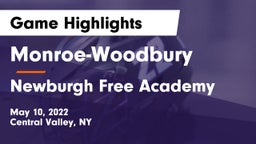 Monroe-Woodbury  vs Newburgh Free Academy  Game Highlights - May 10, 2022