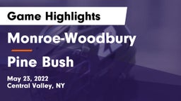 Monroe-Woodbury  vs Pine Bush  Game Highlights - May 23, 2022