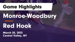 Monroe-Woodbury  vs Red Hook  Game Highlights - March 30, 2023