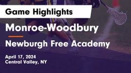 Monroe-Woodbury  vs Newburgh Free Academy  Game Highlights - April 17, 2024