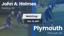 Matchup: John A. Holmes High vs. Plymouth  2017