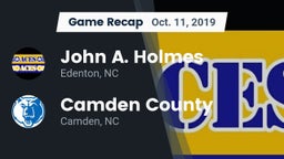Recap: John A. Holmes  vs. Camden County  2019