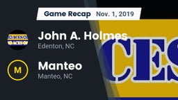 Recap: John A. Holmes  vs. Manteo  2019
