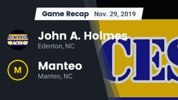 Recap: John A. Holmes  vs. Manteo  2019