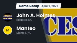 Recap: John A. Holmes  vs. Manteo  2021