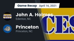 Recap: John A. Holmes  vs. Princeton  2021