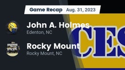 Recap: John A. Holmes  vs. Rocky Mount  2023