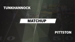 Matchup: Tunkhannock High vs. Pittston  2016