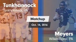Matchup: Tunkhannock High vs. Meyers  2016