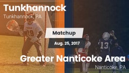 Matchup: Tunkhannock High vs. Greater Nanticoke Area  2017