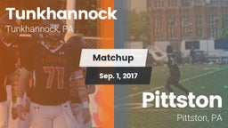 Matchup: Tunkhannock High vs. Pittston  2017