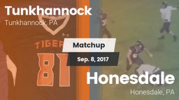 Matchup: Tunkhannock High vs. Honesdale  2017