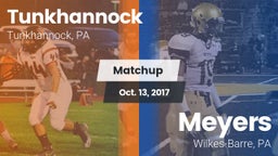 Matchup: Tunkhannock High vs. Meyers  2017