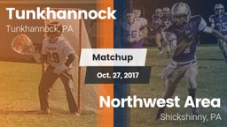 Matchup: Tunkhannock High vs. Northwest Area  2017