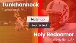 Matchup: Tunkhannock High vs. Holy Redeemer  2018
