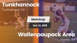 Matchup: Tunkhannock High vs. Wallenpaupack Area  2018