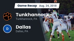 Recap: Tunkhannock  vs. Dallas  2018