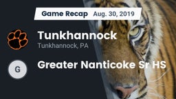 Recap: Tunkhannock  vs. Greater Nanticoke Sr HS 2019