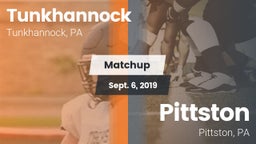 Matchup: Tunkhannock High vs. Pittston  2019