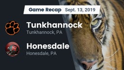 Recap: Tunkhannock  vs. Honesdale  2019