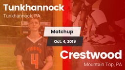 Matchup: Tunkhannock High vs. Crestwood  2019