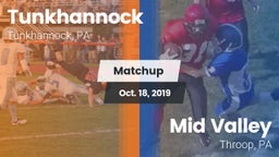 Matchup: Tunkhannock High vs. Mid Valley  2019