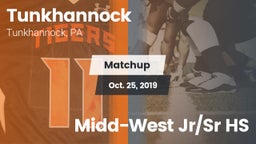 Matchup: Tunkhannock High vs. Midd-West Jr/Sr HS 2019