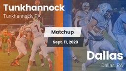 Matchup: Tunkhannock High vs. Dallas  2020
