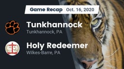 Recap: Tunkhannock  vs. Holy Redeemer  2020