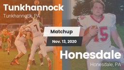 Matchup: Tunkhannock High vs. Honesdale  2020