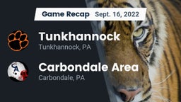 Recap: Tunkhannock  vs. Carbondale Area  2022