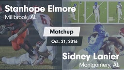 Matchup: Stanhope Elmore vs. Sidney Lanier  2016