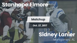 Matchup: Stanhope Elmore vs. Sidney Lanier  2017