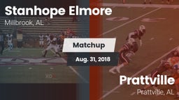 Matchup: Stanhope Elmore vs. Prattville  2018