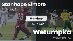 Matchup: Stanhope Elmore vs. Wetumpka  2018