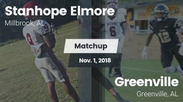 Matchup: Stanhope Elmore vs. Greenville  2018