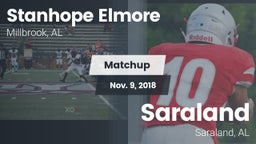 Matchup: Stanhope Elmore vs. Saraland  2018