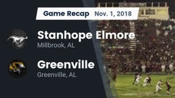 Recap: Stanhope Elmore  vs. Greenville  2018