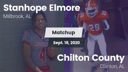 Matchup: Stanhope Elmore vs. Chilton County  2020