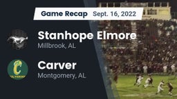 Recap: Stanhope Elmore  vs. Carver  2022