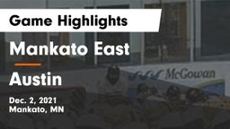 Mankato East  vs Austin  Game Highlights - Dec. 2, 2021